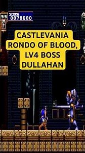 Castlevania Rondo of Blood (PC Engine CD 1993) - Level 4, Boss Dullahan #retrogaming