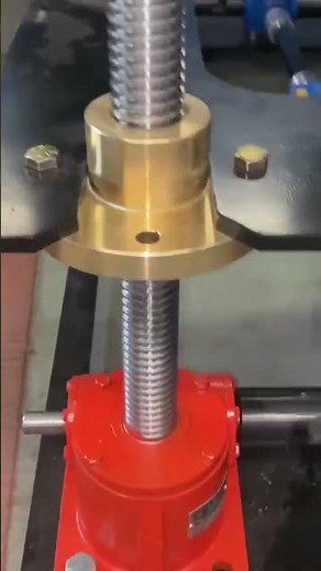 Lead screw Jack. Linear drive system