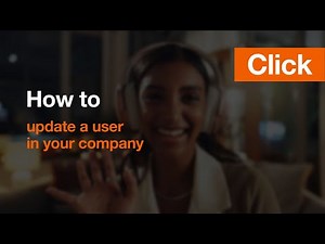 How to update a user in your company?