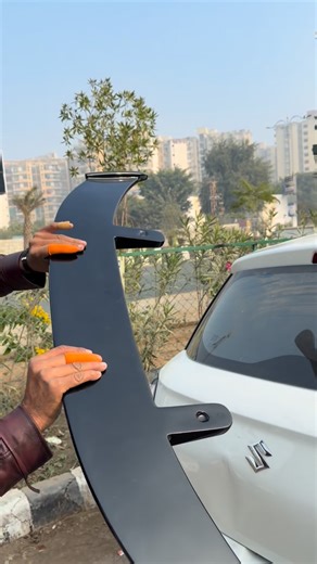 Bhiwadi car modification on Instagram: "New Swift 2025 Monster back Spoiler install #caraccessories #carlovers #reels #shorts #cars @ali_car__modification"