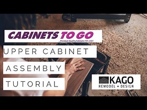 RTA Upper Cabinet Assembly (Cabinets-to-go)