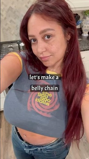 let’s make a belly chain