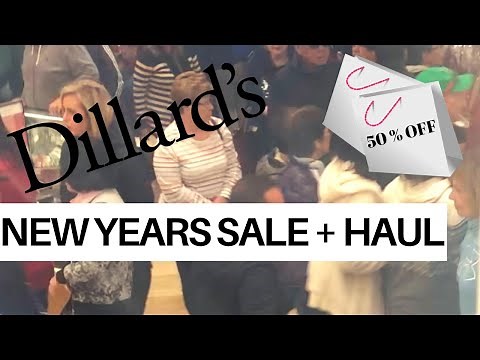 Dillard’s New Year Sale 2020 Haul + About Sale