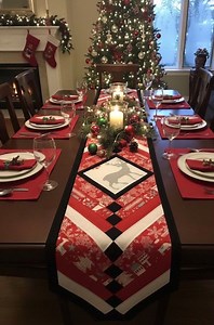 French Braid Table Runner Quilt Pattern | Jelly Roll Friendly Special Occasion (PDF Pattern) - Etsy