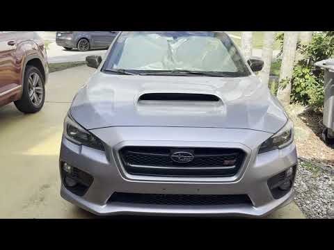 2016 Subaru WRX STI Carbon Creation Front Lip