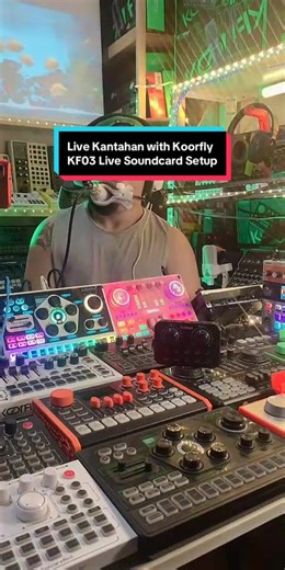 Koorfly KF03 Live Soundcard Setup #tiktoklive #livehighlights #creatorsearchinsights #everyone #soundcard @KOORFLY PH ONLINE