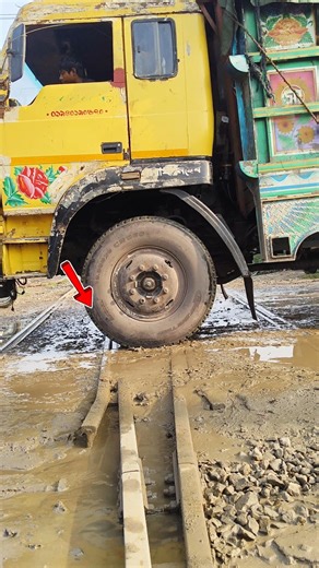 What conditions are going to give down the railroad.#train #video