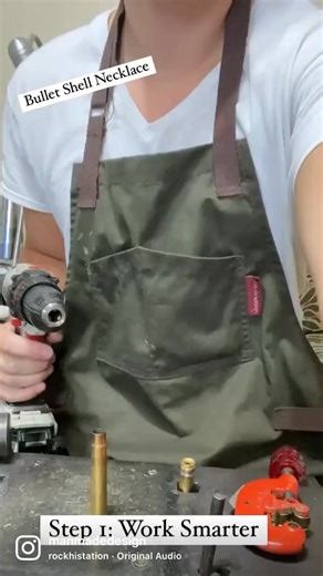 7123256161628982571cc #worksmarter #bulletshell #challenge #bullet #manmadedesign #jewelrymaker #jewelrytips #jewelrymaking #viral #handmadejewelry #necklace #foryou #reel #fyp | Emmanuel K. Thomason