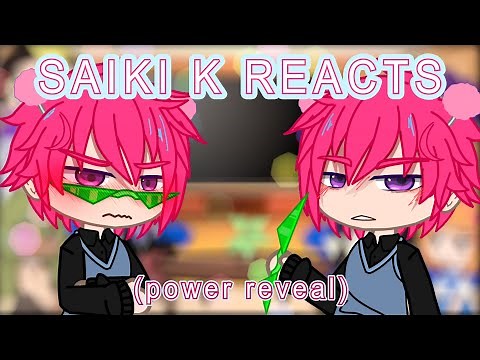 ☕ Saiki K friends (+ Satou) react to Saiki Kusuo ☕// TDLOSK // Saiki K x Satou