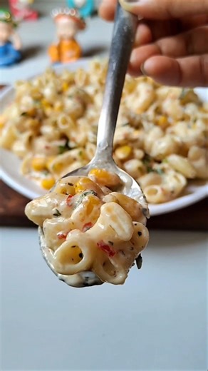 Creamy Cheesy Macaroni 🔥🤤😋 | Cheesy Macaroni recipe 😍 | 5 Minutes recipe #shorts #recipe #trending