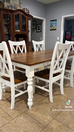 Custom Built Dining Tables – Made to Gather Around 🤍 Looking for the perfect table for Sunday dinners, holiday spreads, and everyday memories? Poppy’s Wood Shop custom built dining tables are handcrafted with quality wood, solid construction, and timeless style. Choose your size, stain, and finish to fit your home perfectly. #family #shoplocal #handcraftedwithlove #supportsmallbusinessowners | 𝓒𝓪𝓻𝓸𝓵𝓲𝓷𝓪 𝓣𝓻𝓪𝓭𝓲𝓷𝓰 𝓟𝓸𝓼𝓽