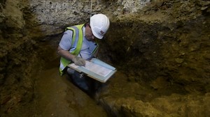 RAW VIDEO: Remains Of London's First Roman Basilica Discovered In City 3/3