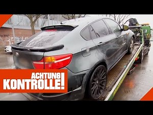 "Highly criminal!" Illegal modified BMW pulled over! | Attention: Checkpoint