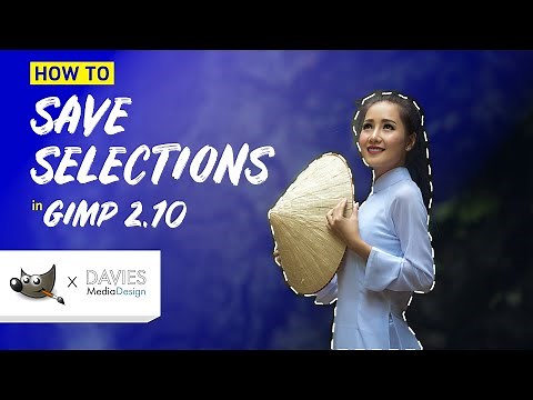 How to Save Selections in GIMP (2 Methods)