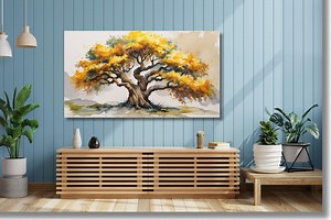 Affiche arbre de vie arbre de vie amour toile art mural arbre de vie art mural arbre de vie automne, impression d'art amour toile amour nordique art/9 - Etsy France