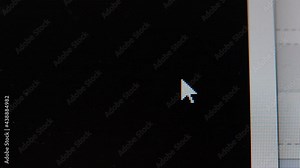 skip ad button in a box , skip ad button sign. isolated on black background and computer cursor clicking on it in order to skip an advertisement or ad on internet or social media