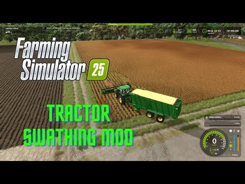 Farming Simulator 25 | Tractor Swathing Mod vs Harvester & McDon | Best Yield & Cost Test