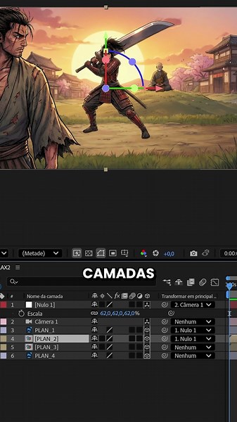 Create the parallax effect in your videos in a much more practical way and with even better results!
