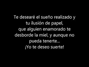 Te Deseo Suerte _Paulito fg❣️🎶🎶 | Liz Holguin