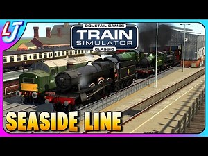 Train Simulator - NEW railway... The Seaside Line: First Route Test! (LIVE)