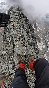Walking the Edge: A Breathtaking Mountain Ridge Hike 🏔️