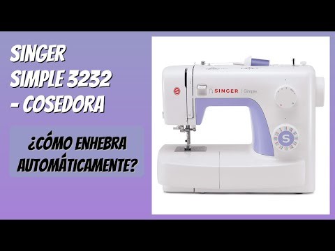 RESEÑA (2025) : Singer Simple 3232 - Cosedora. DETALLES