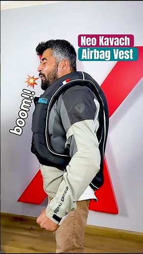 Is this the future of rider safety? 🏍️🦺 | Neo Kavach Airbag Vest | autoX