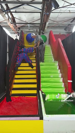 Slippery vs Sticky Stairs Challenge Explained