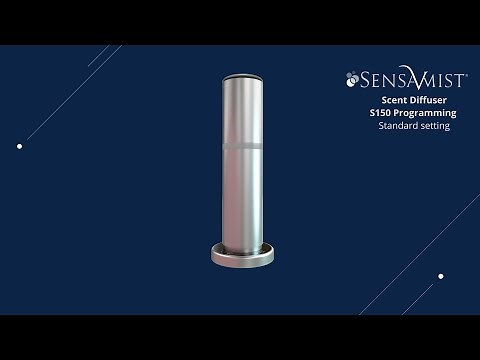 SensaMist® S150 Scent Diffuser | Programming Video | Standard setting