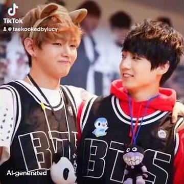 💜💚Taekook FANART AI animation #taekook #vkook #bts #kpop