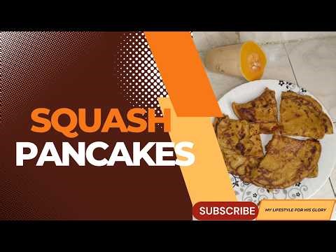 Super Soft Butternut Squash Pancakes | Sweet & Delicious Homemade Breakfast!
