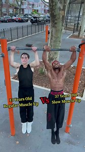2.3M views · 10K reactions | Regular Muscle-Up VS Slow Muscle-Up  露‍♂️ Want the best gear for your workouts? Get Calisthenics Equipment, Supplements & Must-Read Books – Check Out the Latest Deals! Link in Bio   : (IG/ripright)  Some links are affiliate links. As Amazon Associates, we earn from qualifying purchases. Thanks for your support! #Calisafk #Nyc #Muscleup #Calisthenics #Challenge #Workout | Calisafk | Facebook