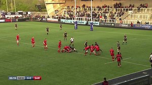 🌩️Saracens Storm scored nine tries to defeat Newcastle Falcons and claim the Premiership Rugby Shield title!🏆 Here they are! ⚫🔴 | Saracens