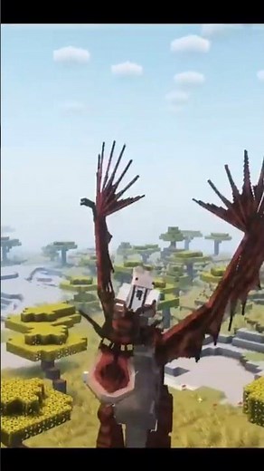 Monstrous Nightmare in MINECRAFT - Book of Dragons MOD