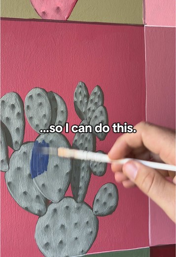 Cactus Art Collection: Captivating Acrylic Paintings