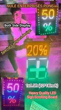 Special Compact Heavy Quality LED Scrolling Sign Board