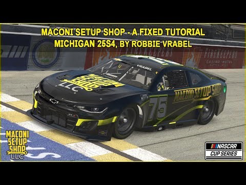 iRacing Maconi A-Fixed Michigan Guide to Qualifying and Race 25S4