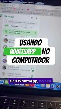 How to connect WhatsApp to your computer #connectedage