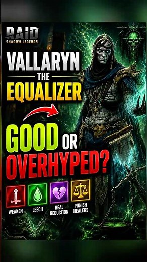 DON’T Build Vallaryn Until You See This |Raid Shadow Legends|