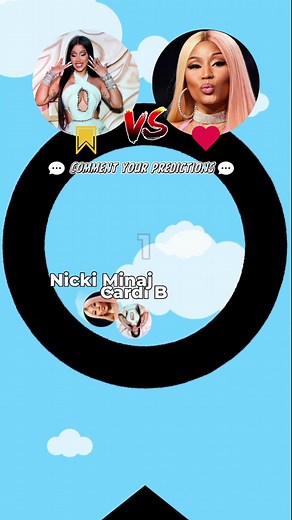 Nicki Minaj Vs Cardi B #Marblerace #cardi #cardib #nicki #nickiminaj #barbz #aisong #aisongcover #whowillwin #marble #race #fyp