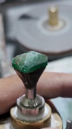 Natural Emerald Stone | Rich Green Precious Gemstone