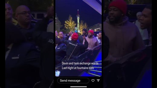 ☎️Gervonta "Tank" Davis seen getting into exchange with Devin Haney in Las Vegas