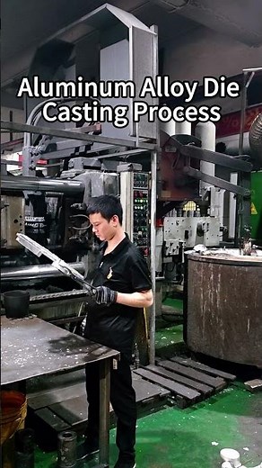 Precision Aluminum Alloy Die Casting Process #diecasting #anodizing #diecastingfactory #factory