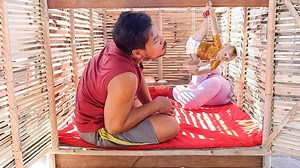 35K views · 1.2K reactions | Comfortable Room Is Enjoyable For Dad & Jessi-Paqui Playing Together. | Monkey Jessi | Facebook