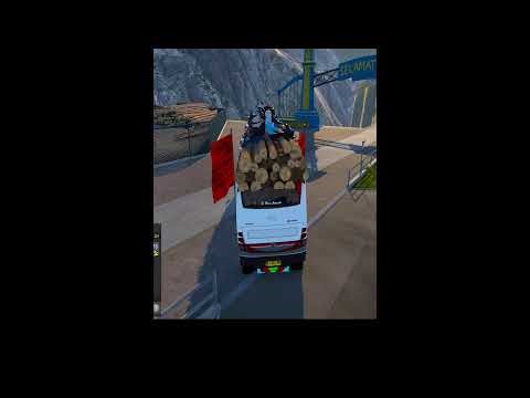 MOST DANGER BUS DRIVING GAMEPLAY LIVE #short
