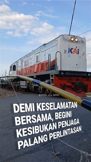 For the safety of all, this is how the railway crossing guard works #train