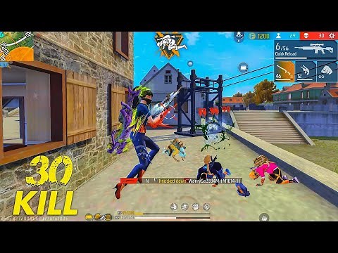 29 KILLS SOLO VS SQUAD FULL GAMEPLAY | GARENA FREE FIRE