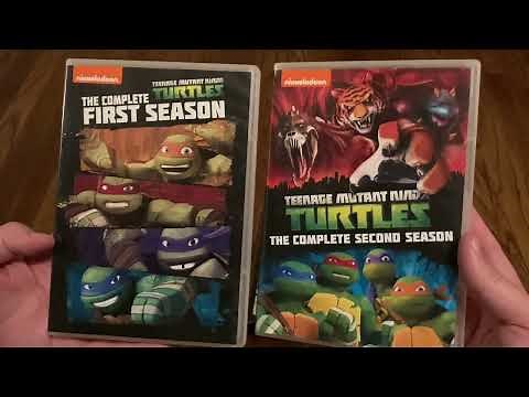 Teenage Mutant Ninja Turtles (2012) The Complete First and Second Seasons DVD Unboxing