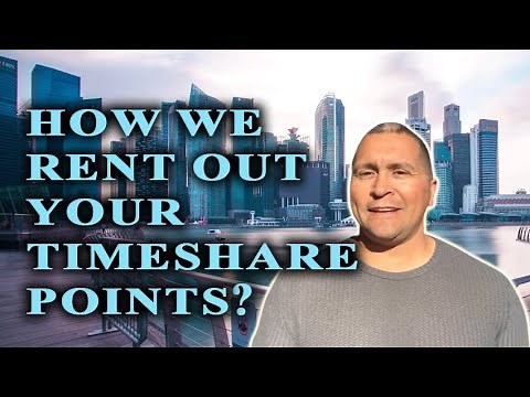 How We Rent Out Your Timeshare Points