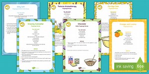 Sensory Modelling Dough Recipe Pack